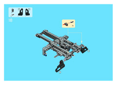 LEGO 8436 instructions page 17 – build guide