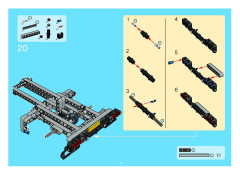 LEGO 8436 instructions page 19 – build guide