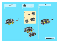 LEGO 8436 instructions page 31 – build guide