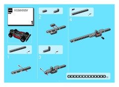 LEGO 8436 instructions page 4 – build guide