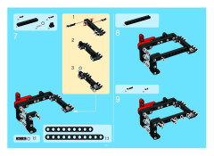 LEGO 8436 instructions page 50 – build guide