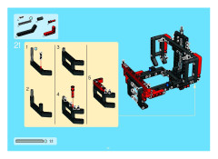 LEGO 8436 instructions page 58 – build guide