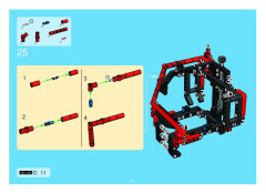 LEGO 8436 instructions page 62 – build guide