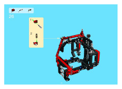 LEGO 8436 instructions page 63 – build guide