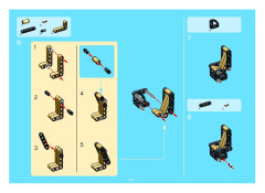 LEGO 8436 instructions page 66 – build guide