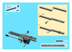LEGO 8436 instructions page 7 – build guide