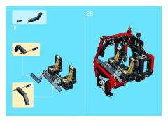 LEGO 8436 instructions page 71 – build guide