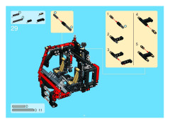 LEGO 8436 instructions page 72 – build guide