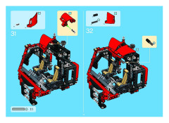 LEGO 8436 instructions page 74 – build guide