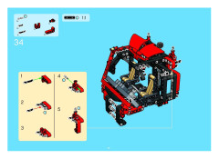 LEGO 8436 instructions page 76 – build guide