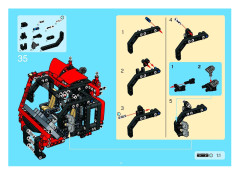LEGO 8436 instructions page 77 – build guide