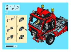 LEGO 8436 instructions page 85 – build guide