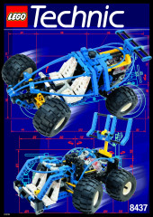 LEGO 8437 instructions page 1 – build guide