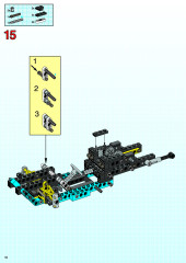 LEGO 8437 instructions page 10 – build guide