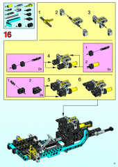 LEGO 8437 instructions page 11 – build guide