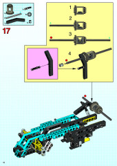 LEGO 8437 instructions page 12 – build guide