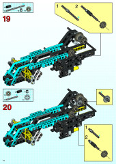 LEGO 8437 instructions page 14 – build guide
