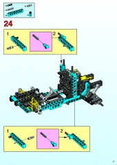 LEGO 8437 instructions page 17 – build guide