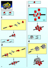 LEGO 8437 instructions page 20 – build guide