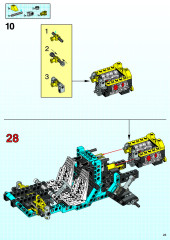 LEGO 8437 instructions page 23 – build guide