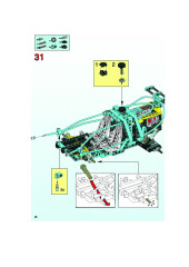 LEGO 8437 instructions page 28 – build guide