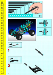 LEGO 8437 instructions page 3 – build guide
