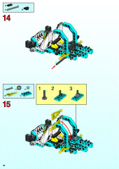 LEGO 8437 instructions page 38 – build guide