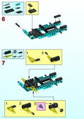 LEGO 8437 instructions page 4 – build guide