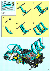 LEGO 8437 instructions page 55 – build guide