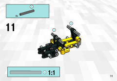 LEGO 8441 instructions page 11 – build guide