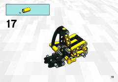 LEGO 8441 instructions page 19 – build guide