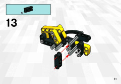 LEGO 8441 instructions page 11 – build guide