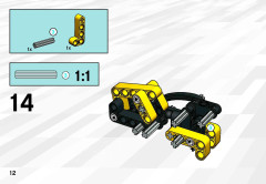 LEGO 8441 instructions page 12 – build guide