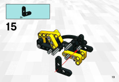 LEGO 8441 instructions page 13 – build guide