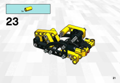 LEGO 8441 instructions page 21 – build guide