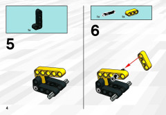LEGO 8441 instructions page 4 – build guide