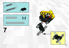 LEGO 8441 instructions page 5 – build guide