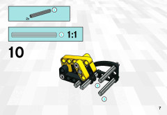 LEGO 8441 instructions page 7 – build guide