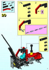 LEGO 8443 instructions page 19 – build guide