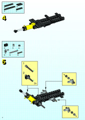 LEGO 8443 instructions page 4 – build guide
