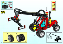 LEGO 8443 instructions page 43 – build guide