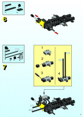 LEGO 8443 instructions page 5 – build guide