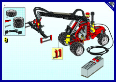 LEGO 8443 instructions page 52 – build guide