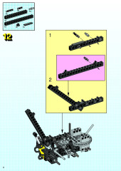 LEGO 8443 instructions page 8 – build guide