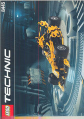 LEGO 8445 instructions page 1 – build guide