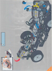 LEGO 8448 instructions page 182 – build guide