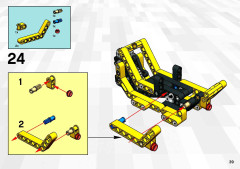 LEGO 8451 instructions page 39 – build guide