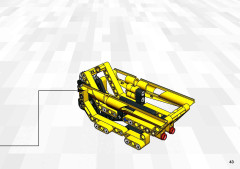 LEGO 8451 instructions page 43 – build guide