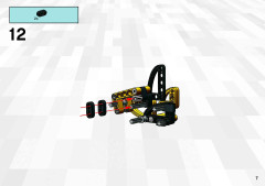 LEGO 8451 instructions page 7 – build guide