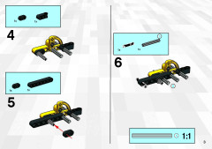 LEGO 8451 instructions page 3 – build guide